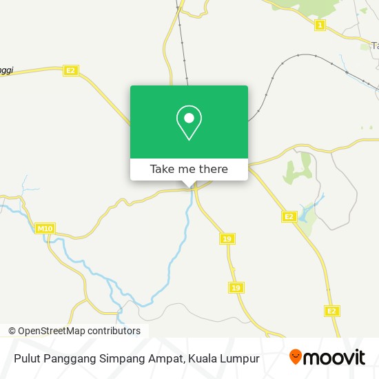 Peta Pulut Panggang Simpang Ampat