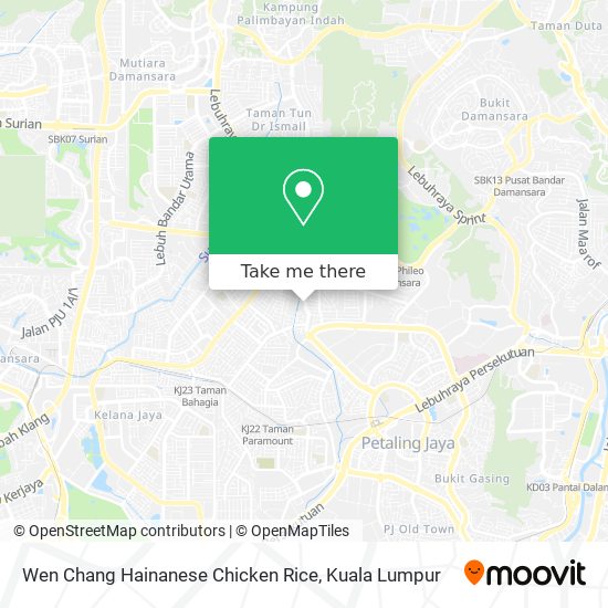 Wen Chang Hainanese Chicken Rice map