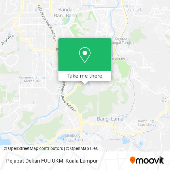 Pejabat Dekan FUU UKM map