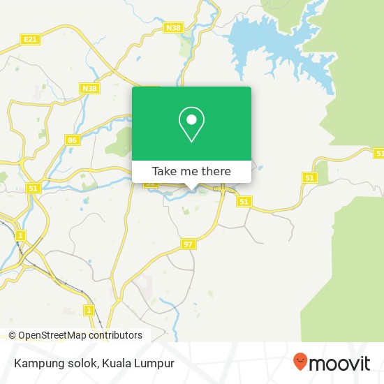 Kampung solok map