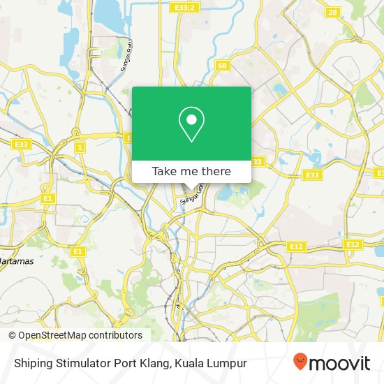 Shiping  Stimulator Port Klang map