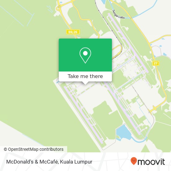 McDonald's & McCafé map