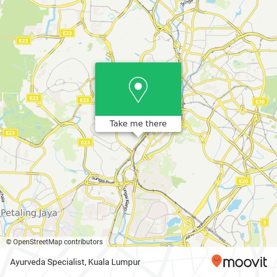 Ayurveda Specialist map