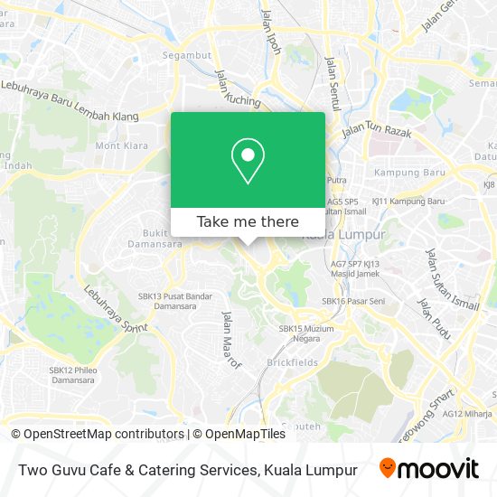 Two Guvu Cafe & Catering Services map