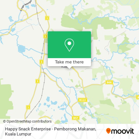 Happy Snack Enterprise - Pemborong Makanan map