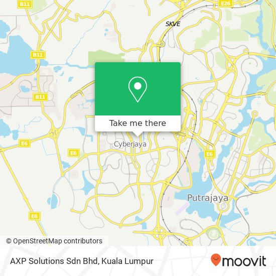 AXP Solutions Sdn Bhd map