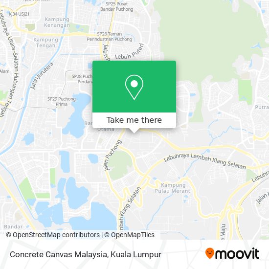 Concrete Canvas Malaysia map