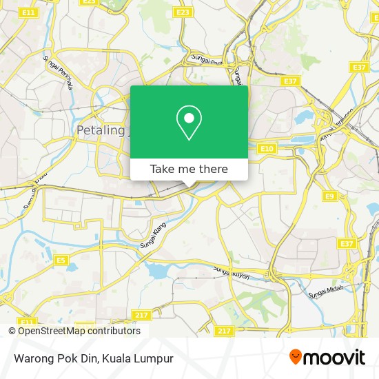 Warong Pok Din map