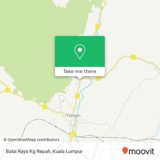 Balai Raya Kg Repah map