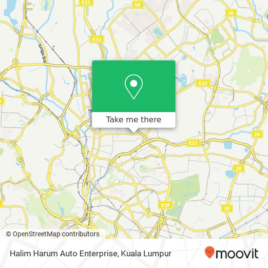 Halim Harum Auto Enterprise map