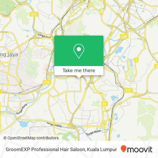 GroomEXP Professional Hair Saloon map