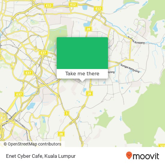 Enet Cyber Cafe map