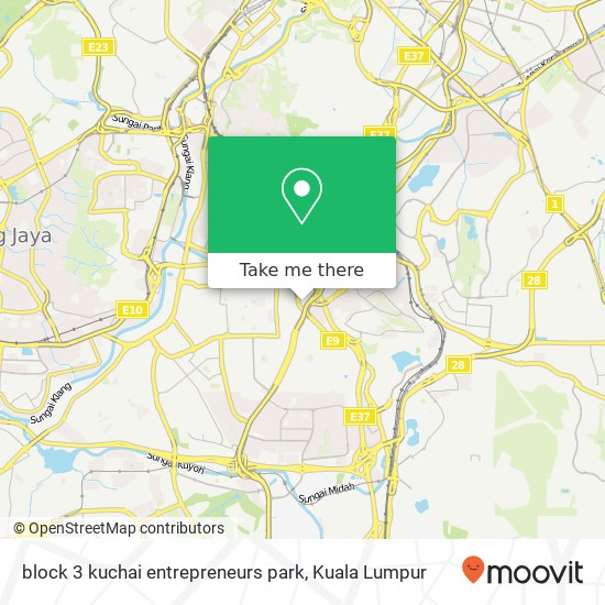 block 3 kuchai entrepreneurs park map