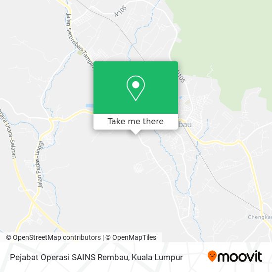 Pejabat Operasi SAINS Rembau map