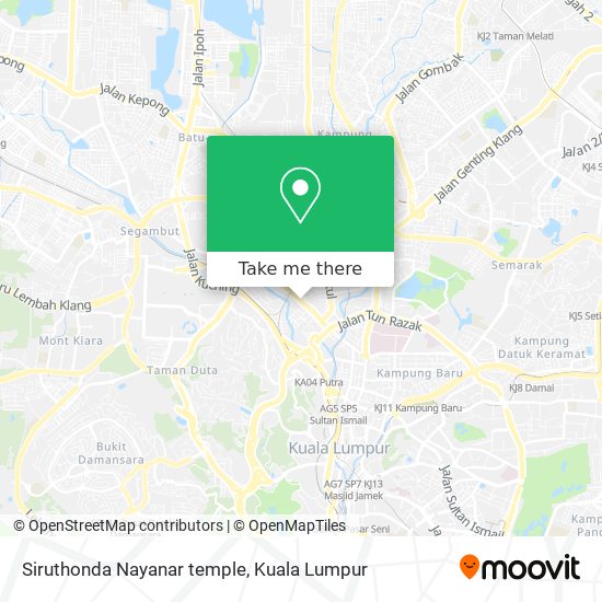 Siruthonda Nayanar temple map
