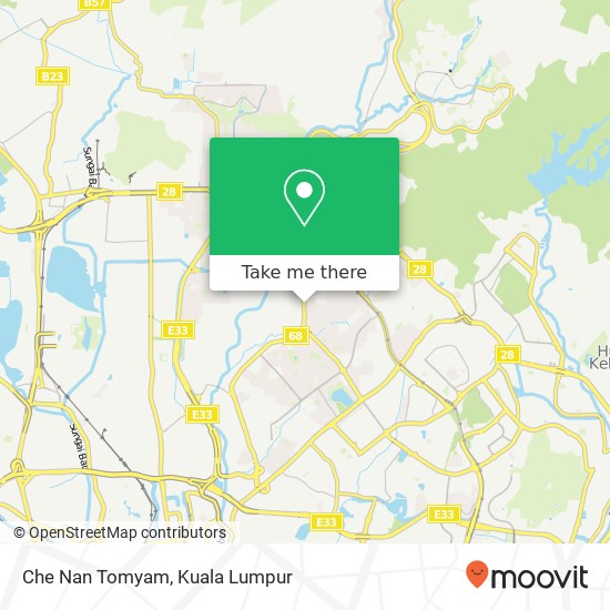Peta Che Nan Tomyam