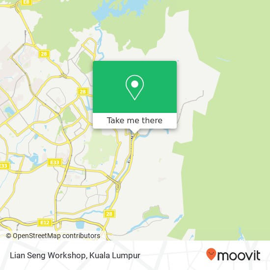 Lian Seng Workshop map