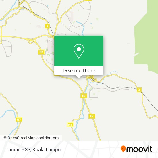 Taman BSS map