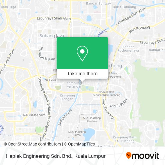 Heplek Engineering Sdn. Bhd. map