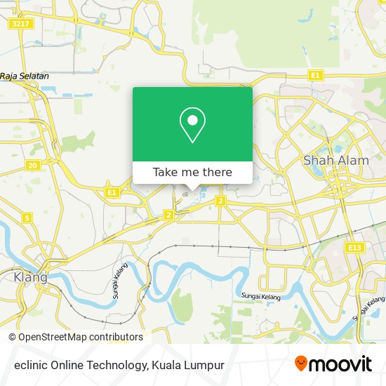 eclinic Online Technology map