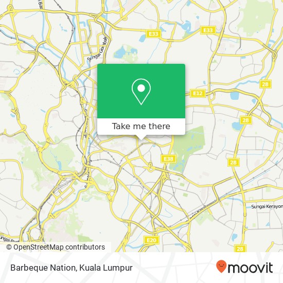 Barbeque Nation map