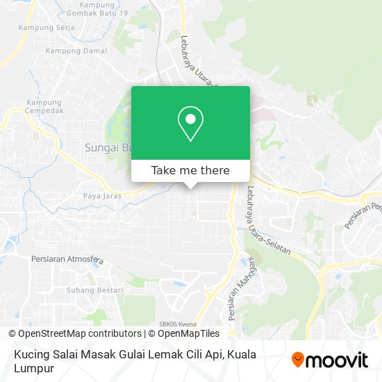 Kucing Salai Masak Gulai Lemak Cili Api map