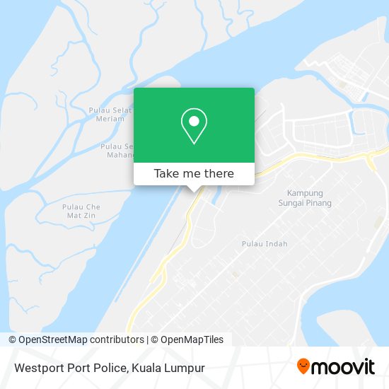 Westport Port Police map