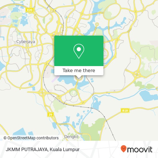 JKMM PUTRAJAYA map