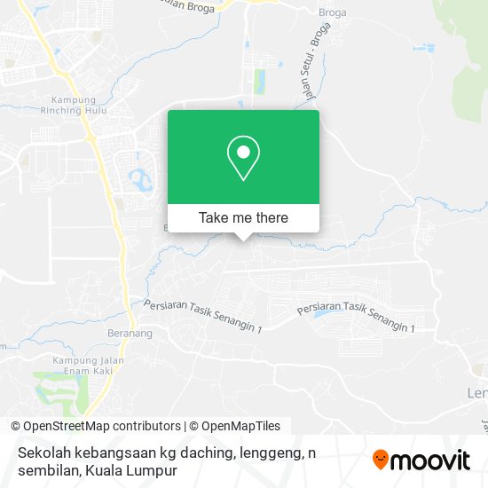 Sekolah kebangsaan kg daching, lenggeng, n sembilan map