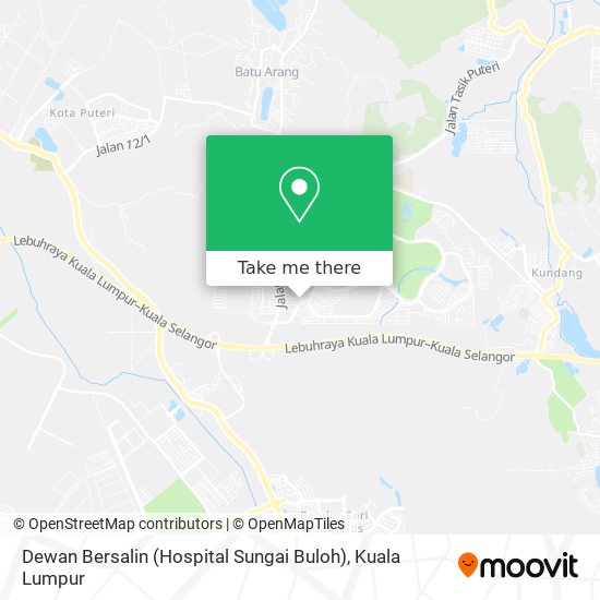 Dewan Bersalin (Hospital Sungai Buloh) map