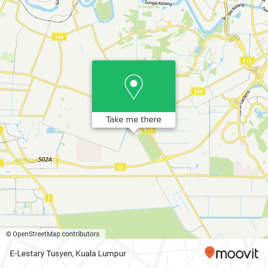 E-Lestary Tusyen map