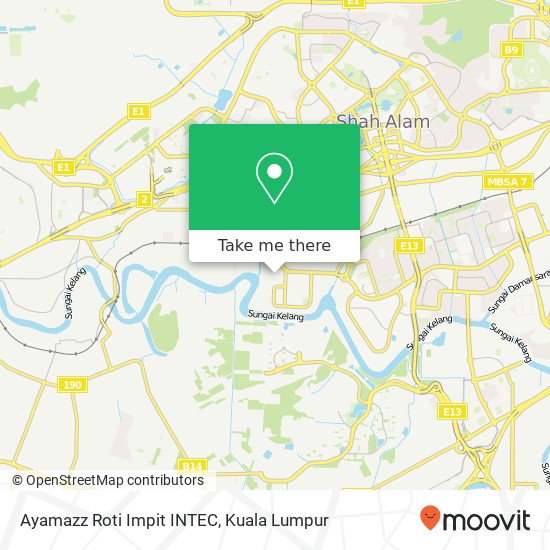 Ayamazz Roti Impit INTEC map