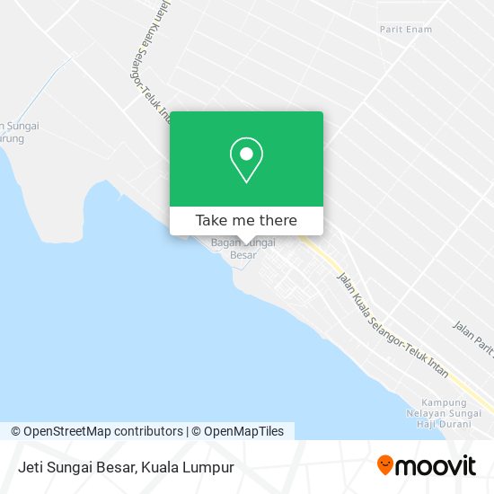 Jeti Sungai Besar map