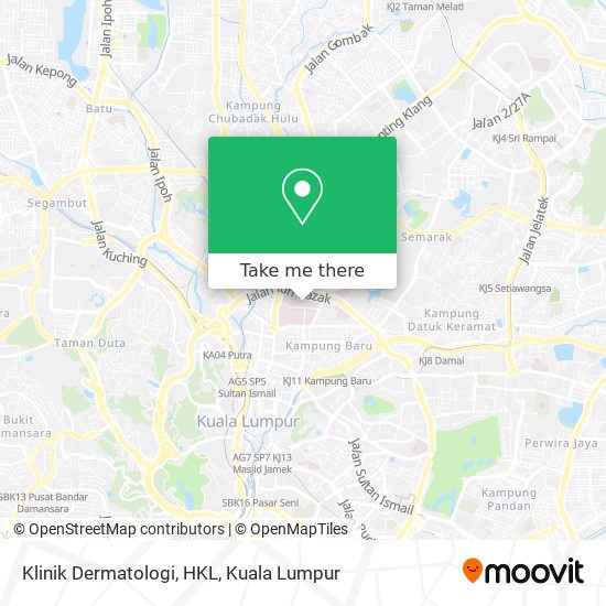 Klinik Dermatologi, HKL map