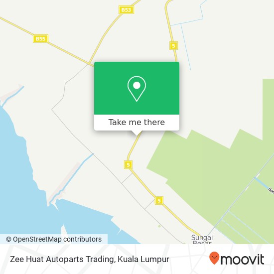 Zee Huat Autoparts Trading map