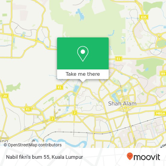 Nabil fikri's bum 55 map