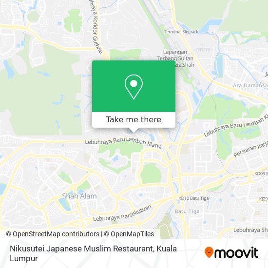 Peta Nikusutei Japanese Muslim Restaurant