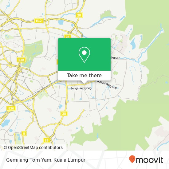 Gemilang Tom Yam map