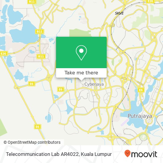 Telecommunication Lab AR4022 map