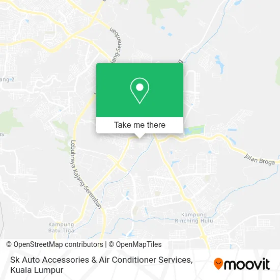 Sk Auto Accessories & Air Conditioner Services map