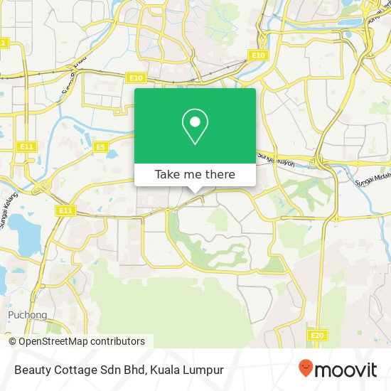 Beauty Cottage Sdn Bhd map