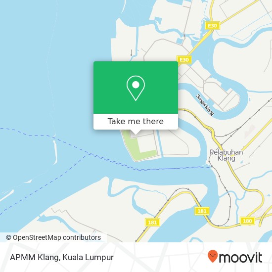 APMM Klang map