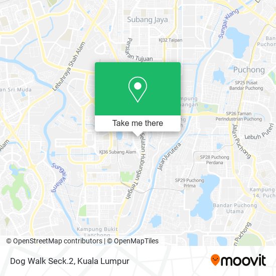 Dog Walk Seck.2 map
