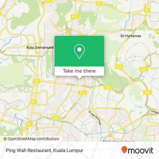 Ping Wah Restaurant map