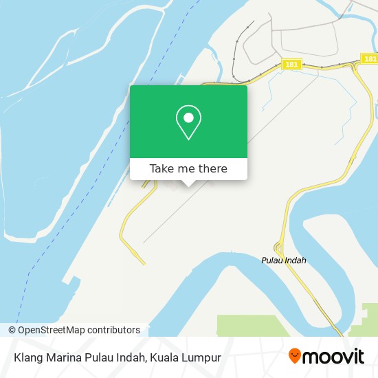 Klang Marina Pulau Indah map