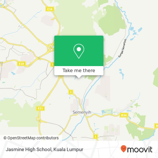 Jasmine High School map