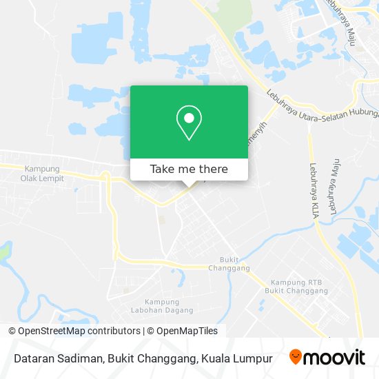 Peta Dataran Sadiman, Bukit Changgang