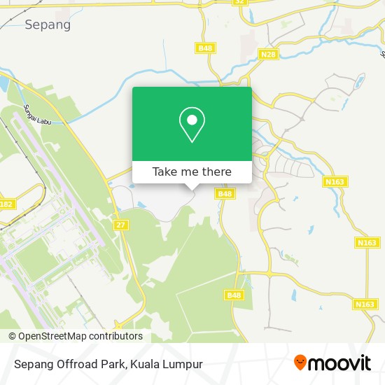 Sepang Offroad Park map