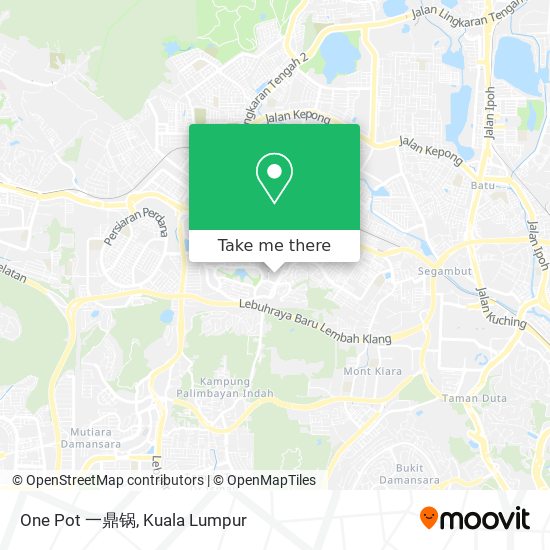 One Pot 一鼎锅 map