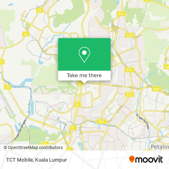 TCT Mobile map